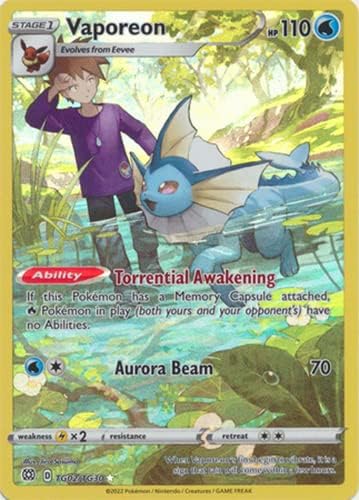 Vaporeon - TG02/TG30 - Character Rare - Sword & Shield: Brilliant Stars
