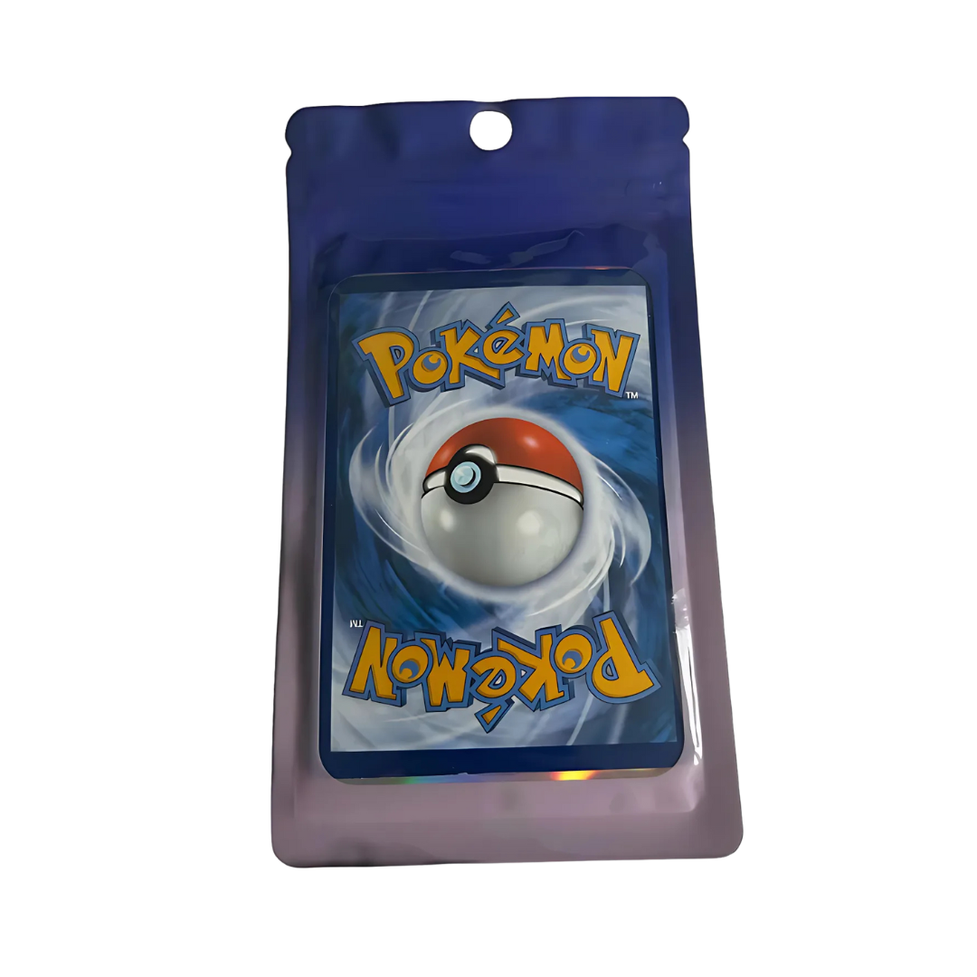 Pokemon Cards including 1 Holo Rare & 10 Pokemon TCG cards + That Chunky Yellow Mouse® Pouch, a fun Pokemon cards pack including cards from Pokemon 151, Paldean fates and many more Pokémon cards!