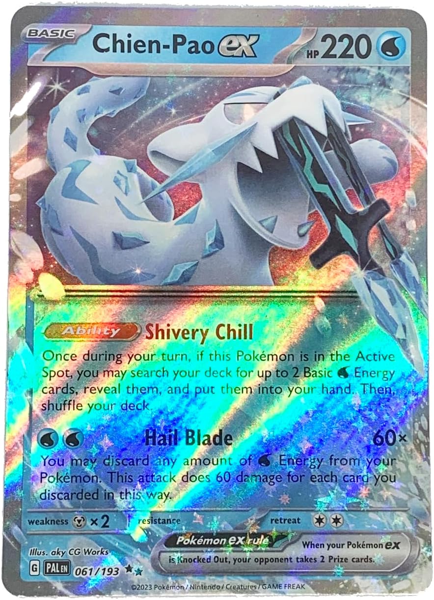 Pokemon - Chien-Pao ex 061/193 - Paldea Evolved Double Rare