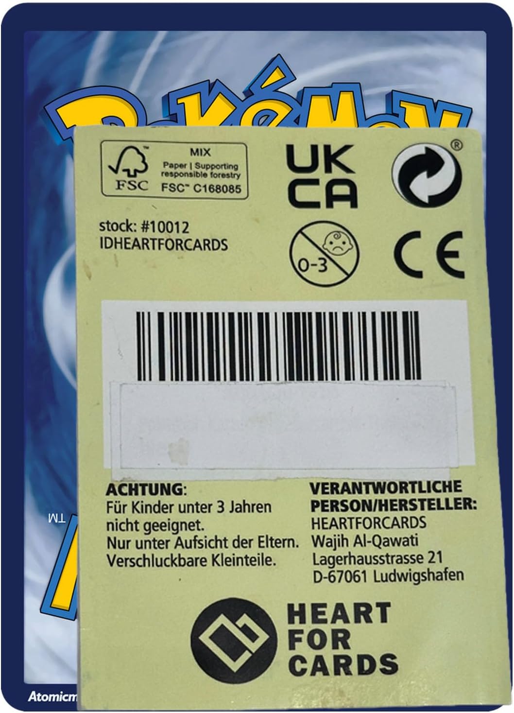 Pokemon Single Card Promo Ancient Mew, for 1+ year