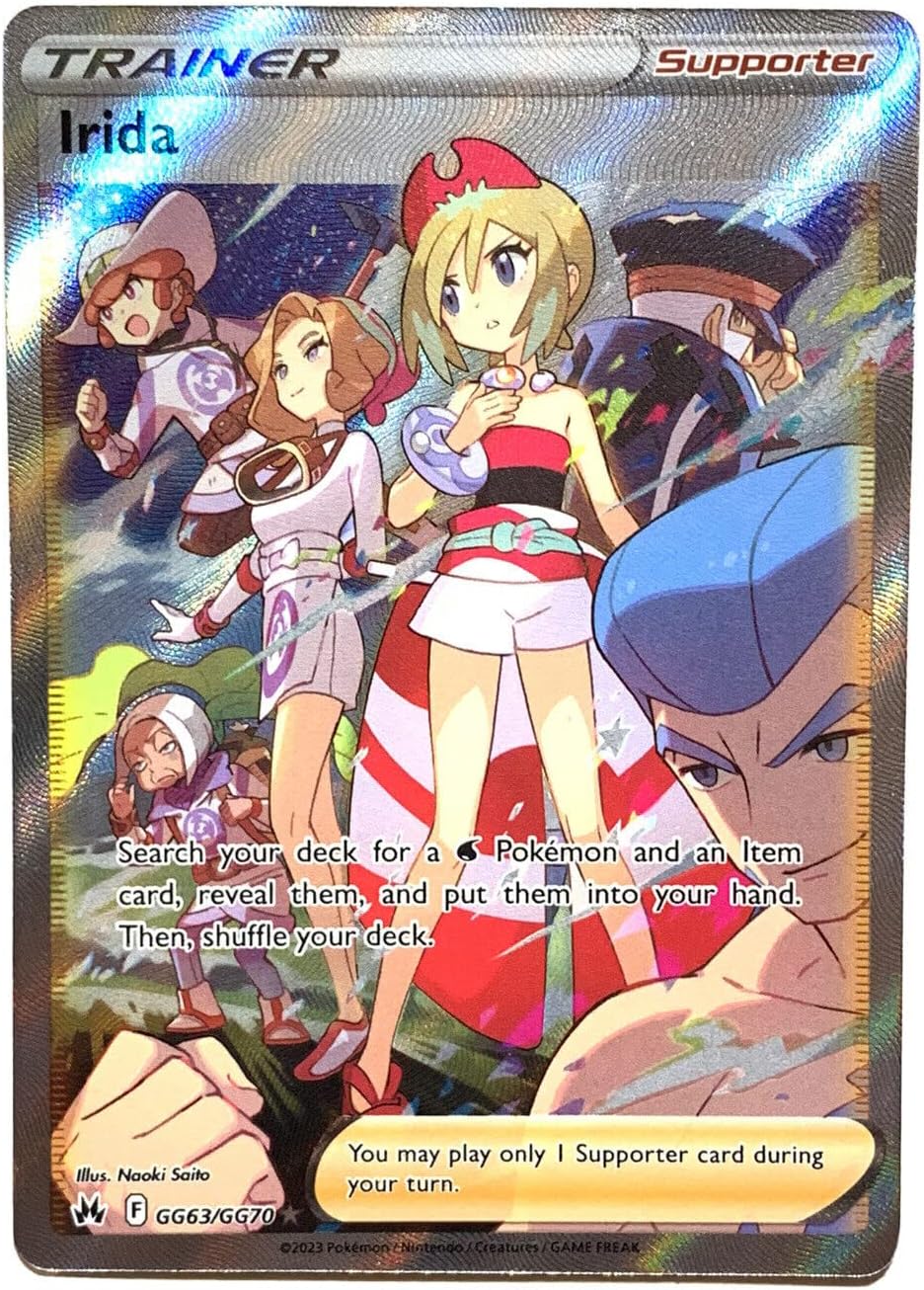 Pokemon - Irida GG63/GG70 - Crown Zenith - Galarian Gallery - Ultra Rare - Full Art