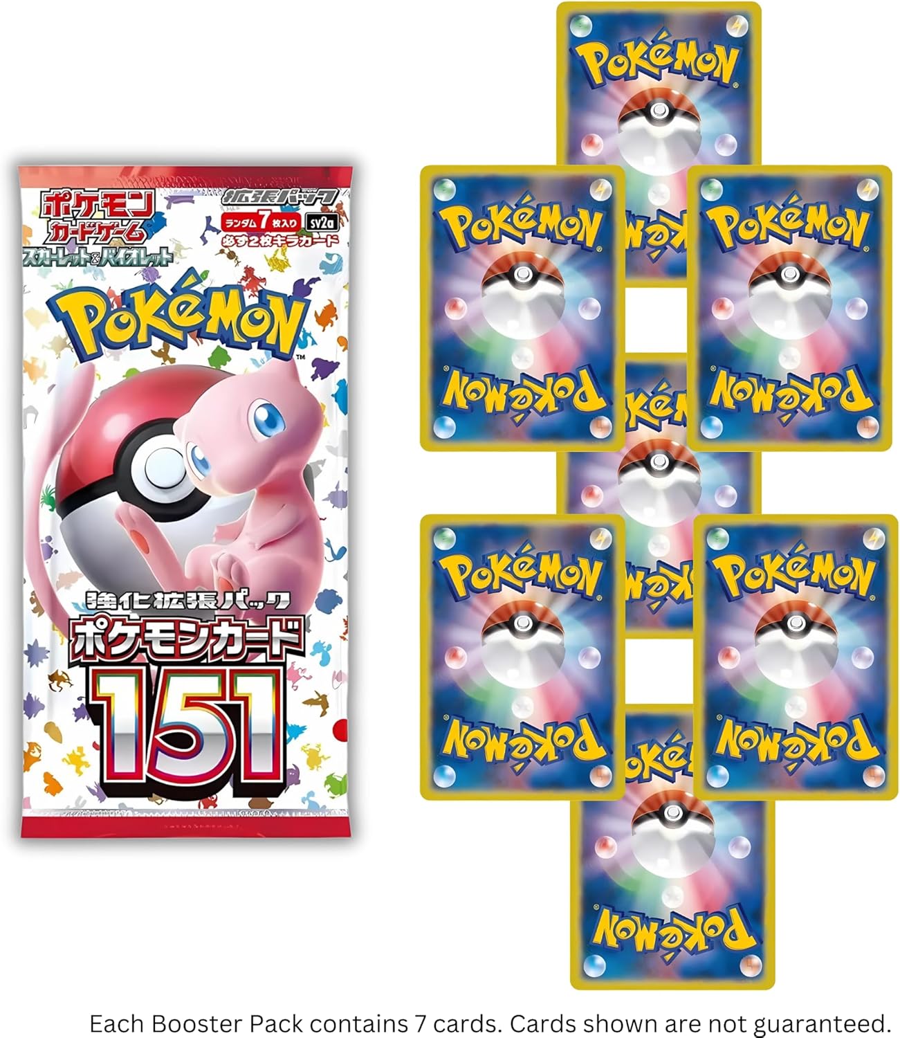 Japanese 151 Pokemon Booster Box (20 Packs) | Scarlet & Violet Set | Pokémon Trading Cards | 20 Booster Packs | TCYM Authenticated | Pokemon TCG Pack | Japanese Pokemon 151