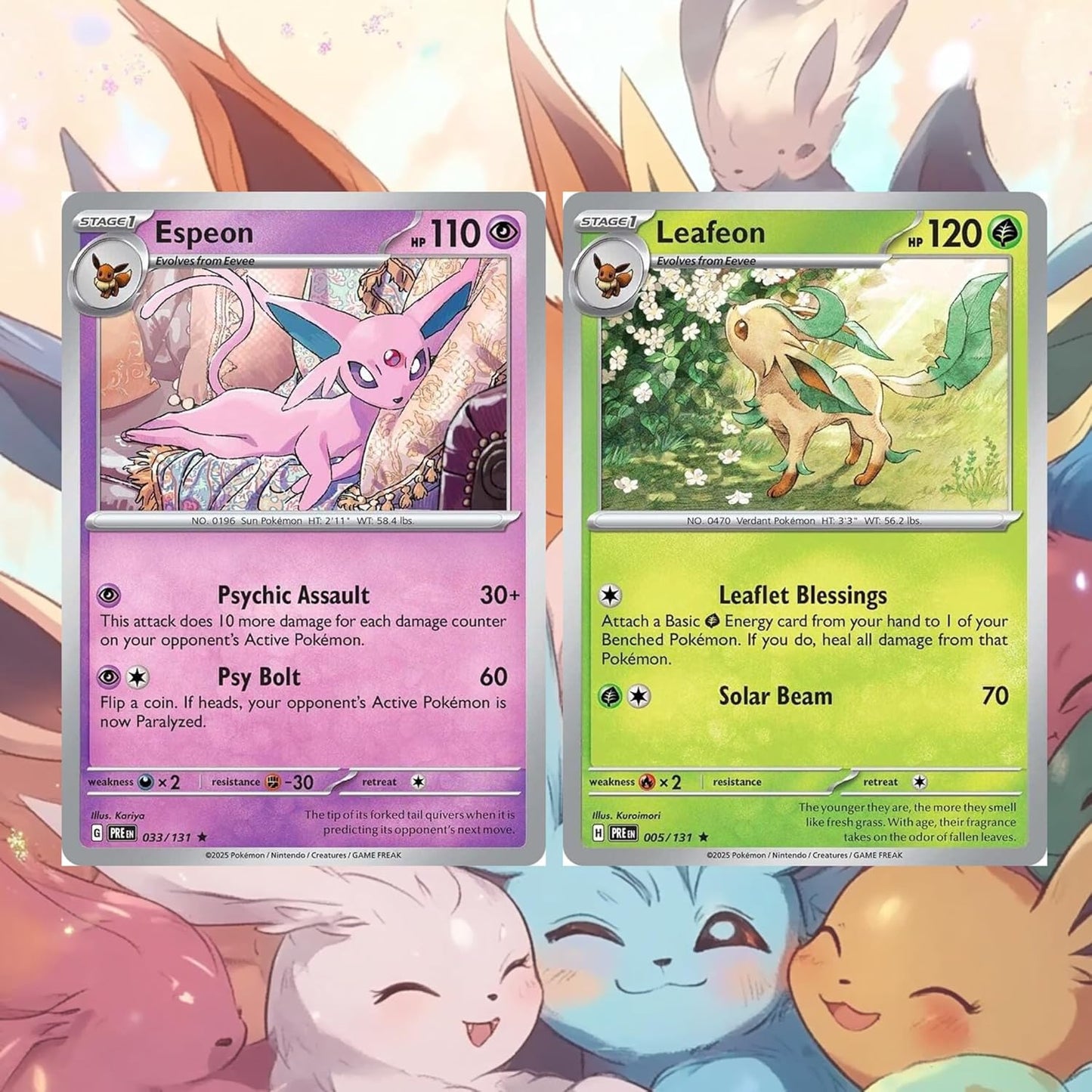 Prismatic Evolutions Pokemon Booster Packs x 2 | Scarlet & Violet Set | Pokémon Trading Cards in Booster Packs | TCYM Authenticated | Pokémon TCG Pack | Pokemon Prismatic Evolution
