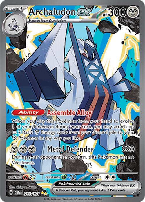 Archaludon ex Special Illustration Rare 241/191 Surging Sparks