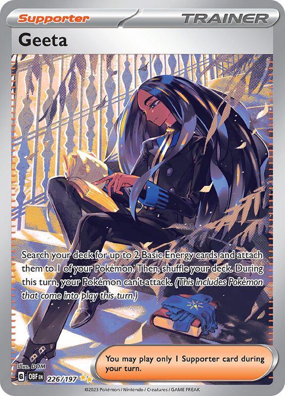 Geeta Special Illustration Rare 226/197 Obsidian Flames