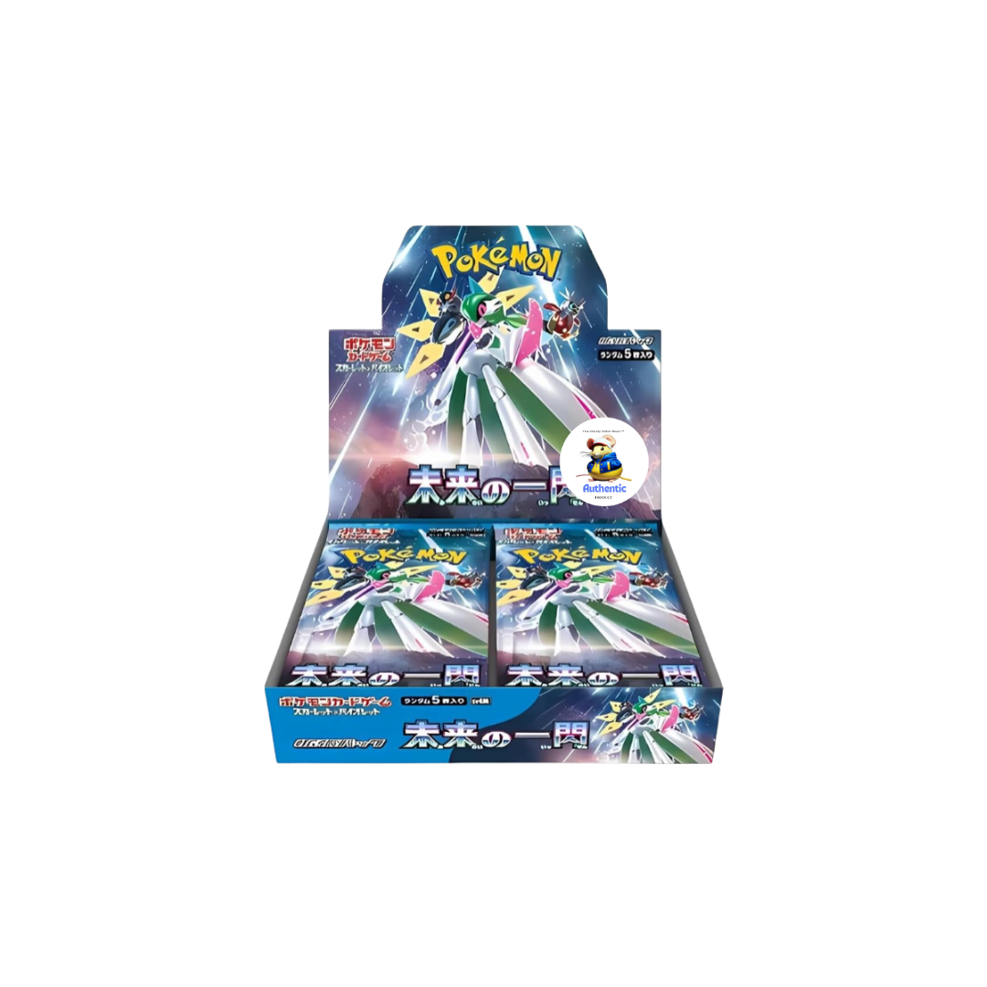 Future Flash Japanese Pokemon Booster Box (30 Packs) | Scarlet & Violet Set | Pokémon Trading Cards | 30 Booster Packs | TCYM Authenticated | Pokemon TCG Pack | Japanese Paradox Rift |