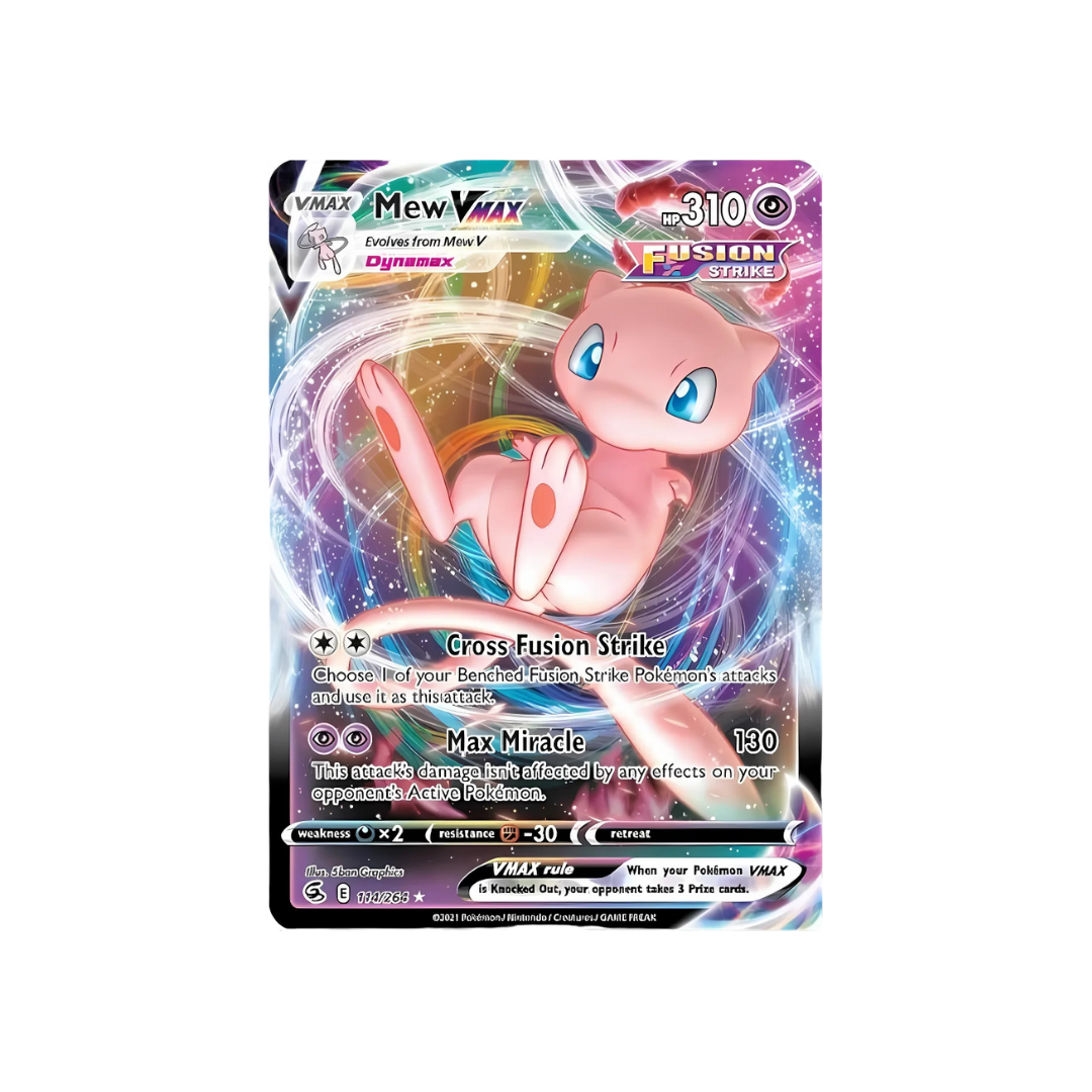 Mew VMAX - 114/264 - Ultra Rare - Sword & Shield - Fusion Strike