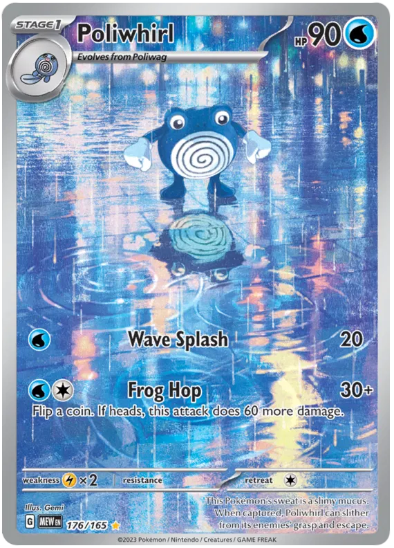 Poliwhirl 176/165 - Scarlet & Violet 151