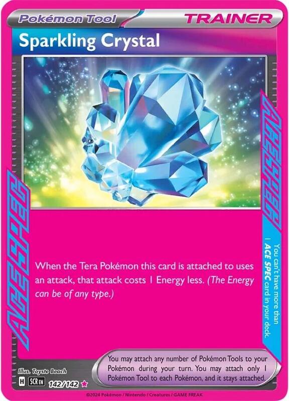 Sparkling Crystal ACE SPEC Rare 142/142 Stellar Crown