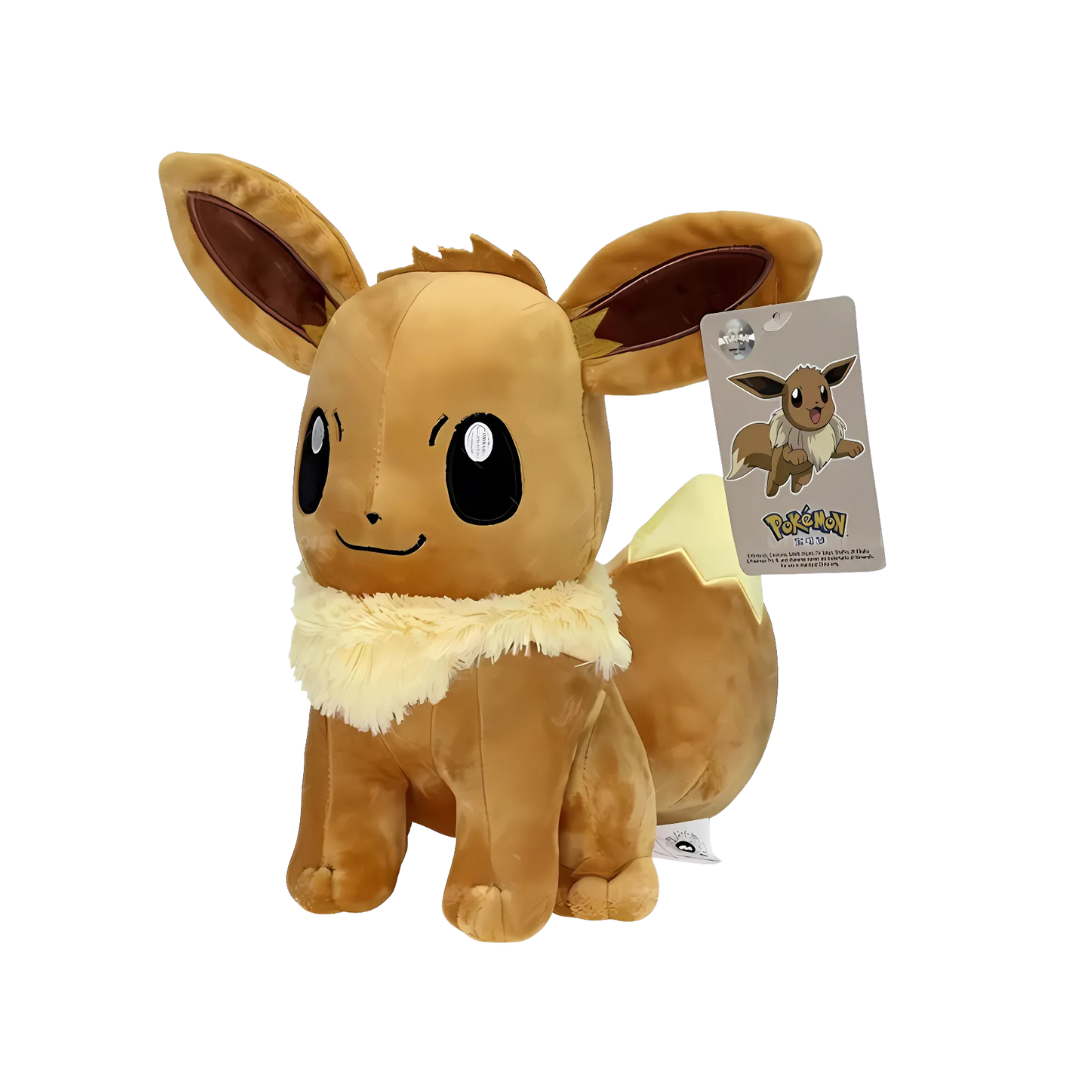 Eevee Pokemon Plush | Pokemon Eevee Plush | Pokemon Teddy | Pokémon Plush for Pokemon Cards Fans | Pokemon Stuffed Toy | Plush Pokemon | Pokemon Plushies | Pokemon Toys | Pokemon Toy | Pokemon Plushie