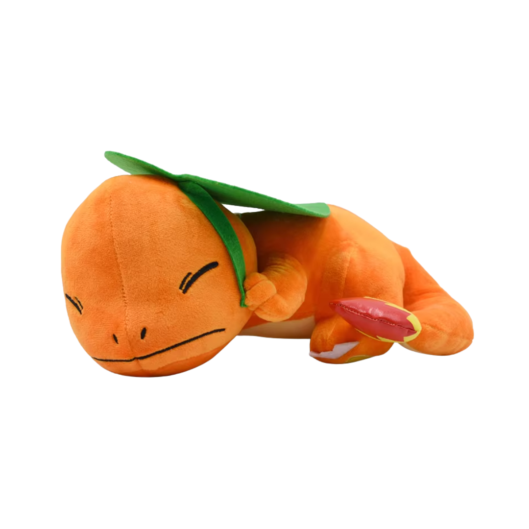 Official Pokémon Plush Sleeping Charmander Pokemon Plushie Soft Toy | Premium Pokémon Toys for Kids and Pokemon Card Collectors | Ultimate Pokémon Pillow for Comfort and Style | Perfect Pokémon Gifts