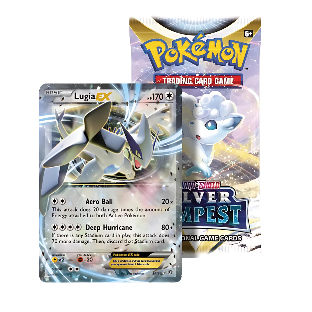 Pokemon Card Pack Bundled with Special Double Rare Card, VMAX, Gold, Rainbow or Better | Gift Pack Featuring 1 Rare Pokemon Card and a Booster Pack for Boys | Pokémon Exclusive Bundle