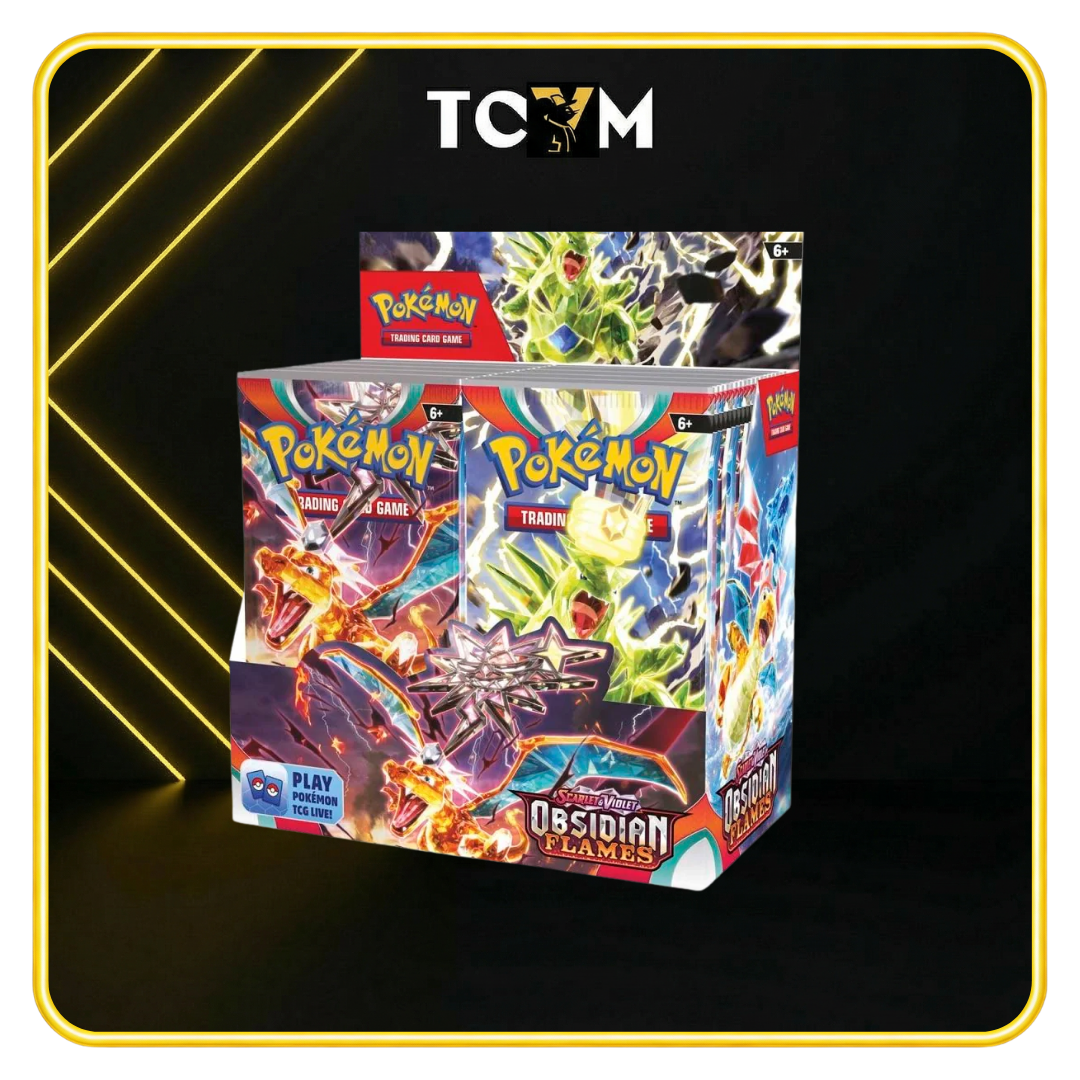 Pokémon Obsidian Flames Booster Packs and Boxes – Authentic Pokemon English, Japanese & Korea | Sealed Booster Box | Booster Packs