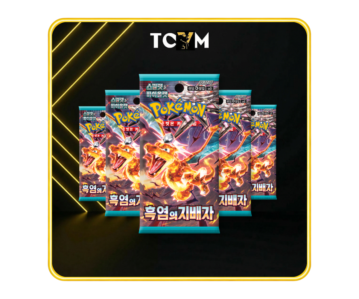 Pokémon Obsidian Flames Booster Packs and Boxes – Authentic Pokemon English, Japanese & Korea | Sealed Booster Box | Booster Packs