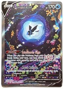 Pokemon - Lumineon V GG39/GG70 - Crown Zenith - Galarian Gallery - Ultra Rare Alternate Art