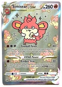 Pokémon - Simisear Vstar - Crown Zenith - Galarian Gallery - Ultra Rare Alternate Art - Single Card - 1