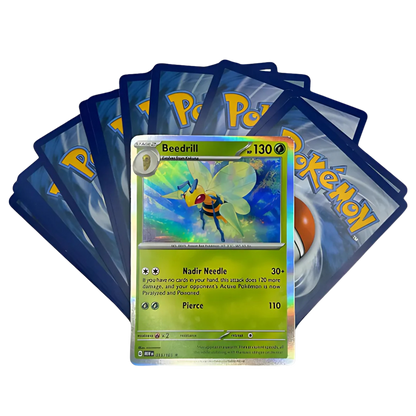 Pokemon Cards including 1 Holo Rare & 10 Pokemon TCG cards + That Chunky Yellow Mouse® Pouch, a fun Pokemon cards pack including cards from Pokemon 151, Paldean fates and many more Pokémon cards!
