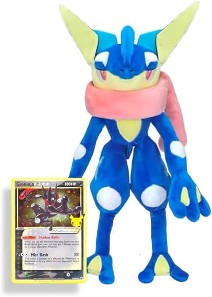 Pokemon Greninja Toy and Card Bundle