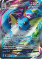The Pokemon Company International Pokemon Single Card VAPOREON VMAX 030/203 EVOLVING SKIES, Multicolored