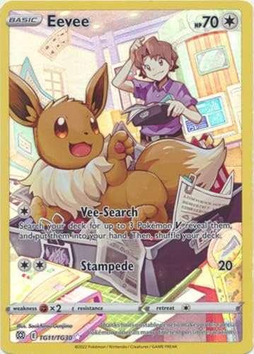 Pokémon - Eevee TG11/TG30 - Sword & Shield: Brilliant Stars - Collectible Card - 1 Piece