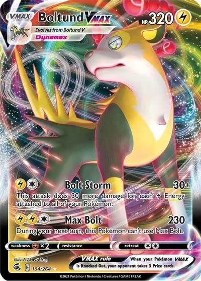 Pokèmon VMAX - 104/264 - Ultra Rare - Sword & Shield - Fusion Strike - Collectible Card - 1