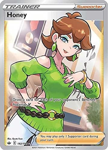 Honey - 192/198 - Full Art Ultra Rare - Sword & Shield - Chilling Reign