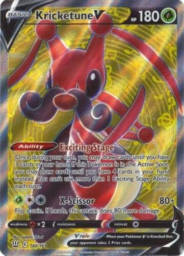 Kricketune V - 142/163 - Full Art Ultra Rare - Sword & Shield - Battle Styles