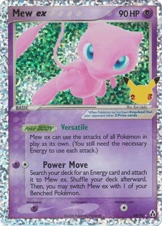 Pokemon Single Card MEW EX Celebrations CLASSIC COLLECTION