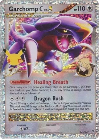 Pokemon Single Card GARCHOMP C LV. X Celebrations CLASSIC COLLECTION