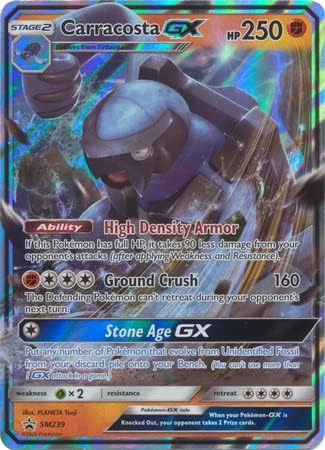Pokemon Carracosta GX - SM239 - Promo Pokemon Sun & Moon Promos