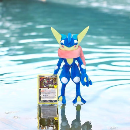 Pokemon Greninja Toy and Card Bundle
