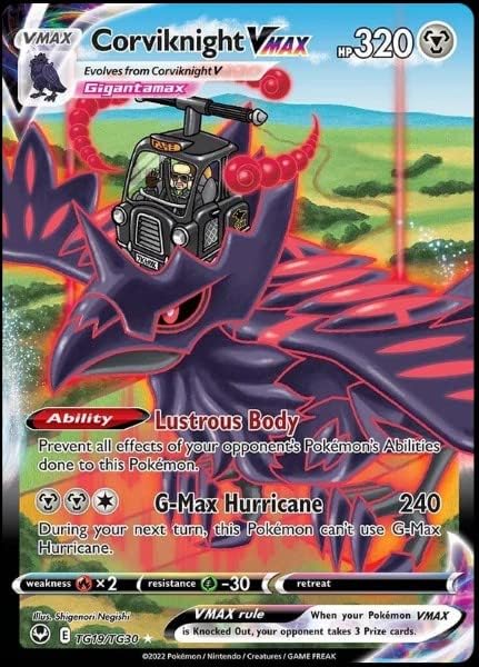 Corviknight VMAX TG19/TG30- Silver Tempest - Trainer Gallery - Pokemon Ultra Rare Card