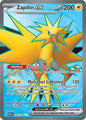 Pokemon - Pokemon - Zapdos ex 192/165 + That Chunky Yellow Mouse Protective Pouch