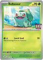 Pokemon 151 USA Exclusive Pokémon Card | Stamped for Best Buy Bulbasaur | Reverse Holo Pokemon Card | Pokémon 151 Card Collector