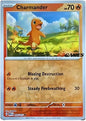 Pokemon 151 Australia Exclusive Pokémon Card | Stamped for EBGames Charmander | Reverse Holo Pokemon Card | Pokémon 151 Card Collector