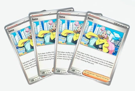 Pokemon Iono 185/193 - Paldea Evolved Trainer Card Set - Playset