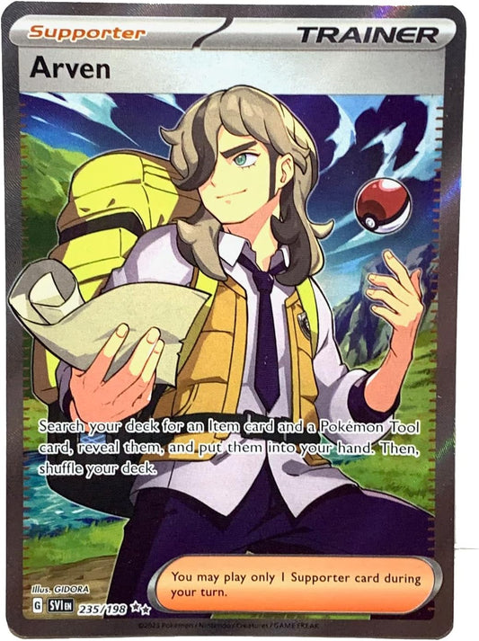 Pokemon - Arven 235/198 - Scarlet & Violet - Ultra Rare - Holo Full Art