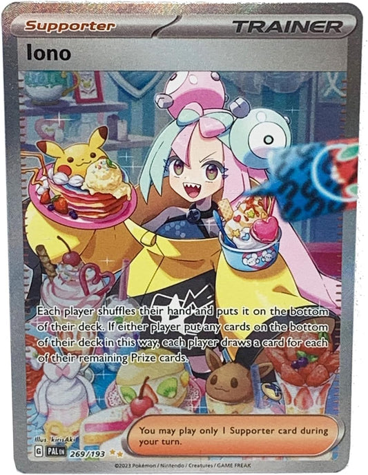 Pokemon - Iono 269/193 - Paldea Evolved - Special Illustration Rare - Alternate Art Card