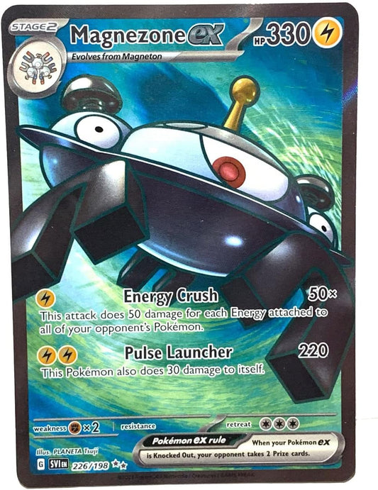 Pokemon - Magnezone 226/198 - Scarlet & Violet - Ultra Rare - Holo Full Art