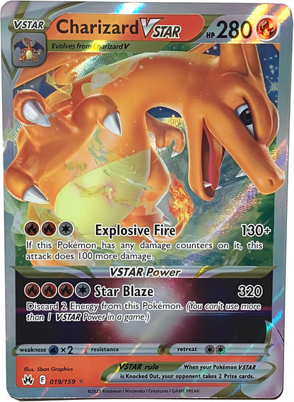 Pokemon - Charizard VSTAR 019/159 - Crown Zenith - Ultra Rare Card