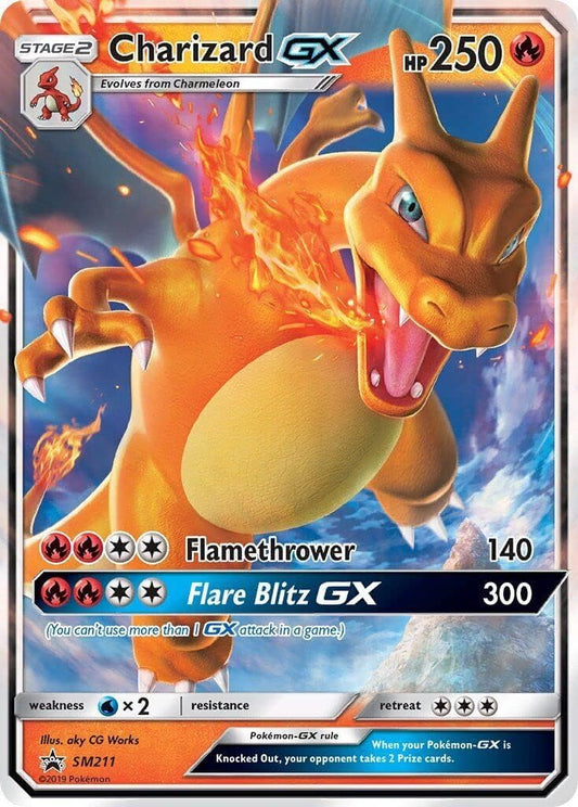 THE POKEMON COMPANY INTERNATIONAL Single Card CHARIZARD GX SM211