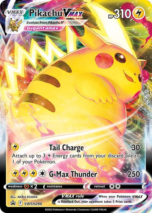 Pikachu VMAX SWSH286 Pokemon Promo Card (SWSH Promo Series)