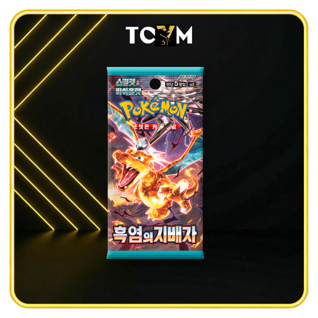 Pokémon Obsidian Flames Booster Packs and Boxes – Authentic Pokemon English, Japanese & Korea | Sealed Booster Box | Booster Packs