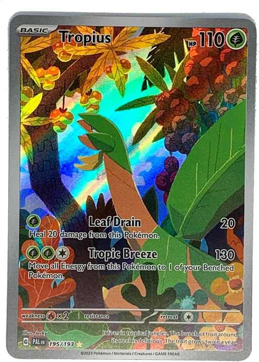 Pokemon - Tropius 195/193 - Paldea Evolved - Illustration Rare - Alternate Art Card
