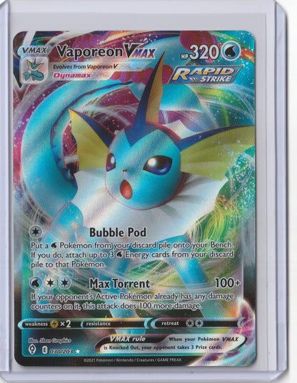 Vaporeon VMAX - 030/203 - Ultra Rare - Evolving Skies - NM/M