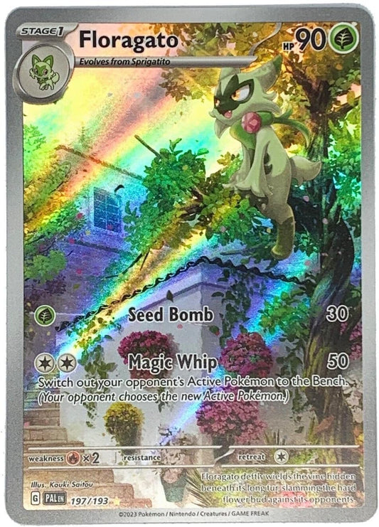 Pokemon - Floragato 197/193 - Paldea Evolved - Illustration Rare - Alternate Art Card