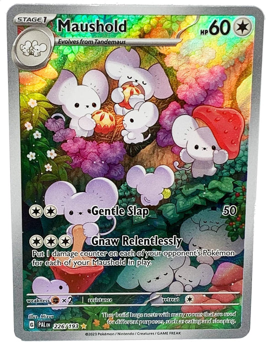 Pokemon - Maushold 226/193 - Paldea Evolved - Illustration Rare - Alternate Art Card