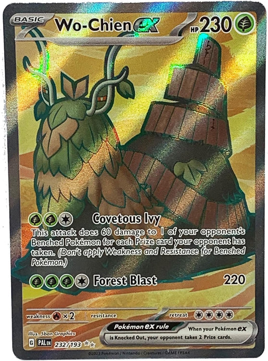 Pokemon - Wo Chien ex 232/193 - Paldea Evolved - Full Art Ultra Rare Card