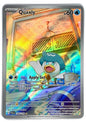 Pokemon - Quaxly 206/193 - Paldea Evolved - Illustration Rare - Alternate Art Card
