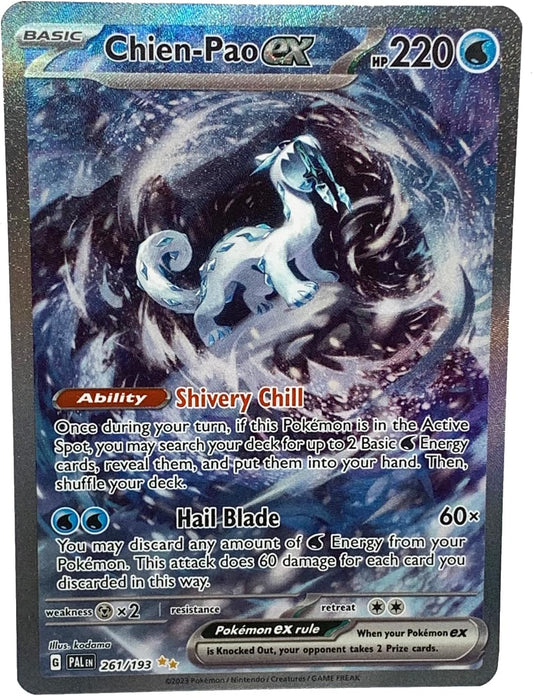 Pokemon - Chien Pao ex 261/193 - Paldea Evolved - Special Illustration Rare - Alternate Art Card